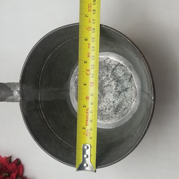 Primative Tin Water Dipper Scoop Ladle - Picture 4 of 16